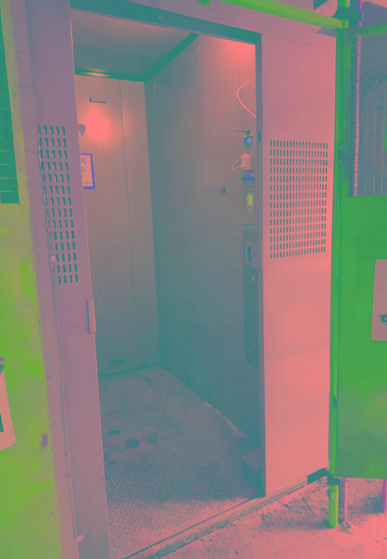 SSJD型井道施工电梯-防护门